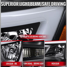 Load image into Gallery viewer, Spec-D Projector Headlights Chevy Colorado (2015-2022) Sequential Or Non-Sequential LED Bar - Black Or Chrome - Non Sequential Style / Black / Clear Lens Alternate Image