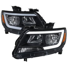 Load image into Gallery viewer, Spec-D Projector Headlights Chevy Colorado (2015-2022) Sequential Or Non-Sequential LED Bar - Black Or Chrome - Non Sequential Style / Black / Clear Lens Alternate Image