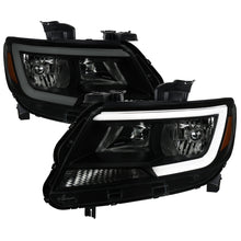 Load image into Gallery viewer, Spec-D Projector Headlights Chevy Colorado (2015-2022) Sequential Or Non-Sequential LED Bar - Black Or Chrome - Non Sequential Style / Black / Smoked Lens Alternate Image