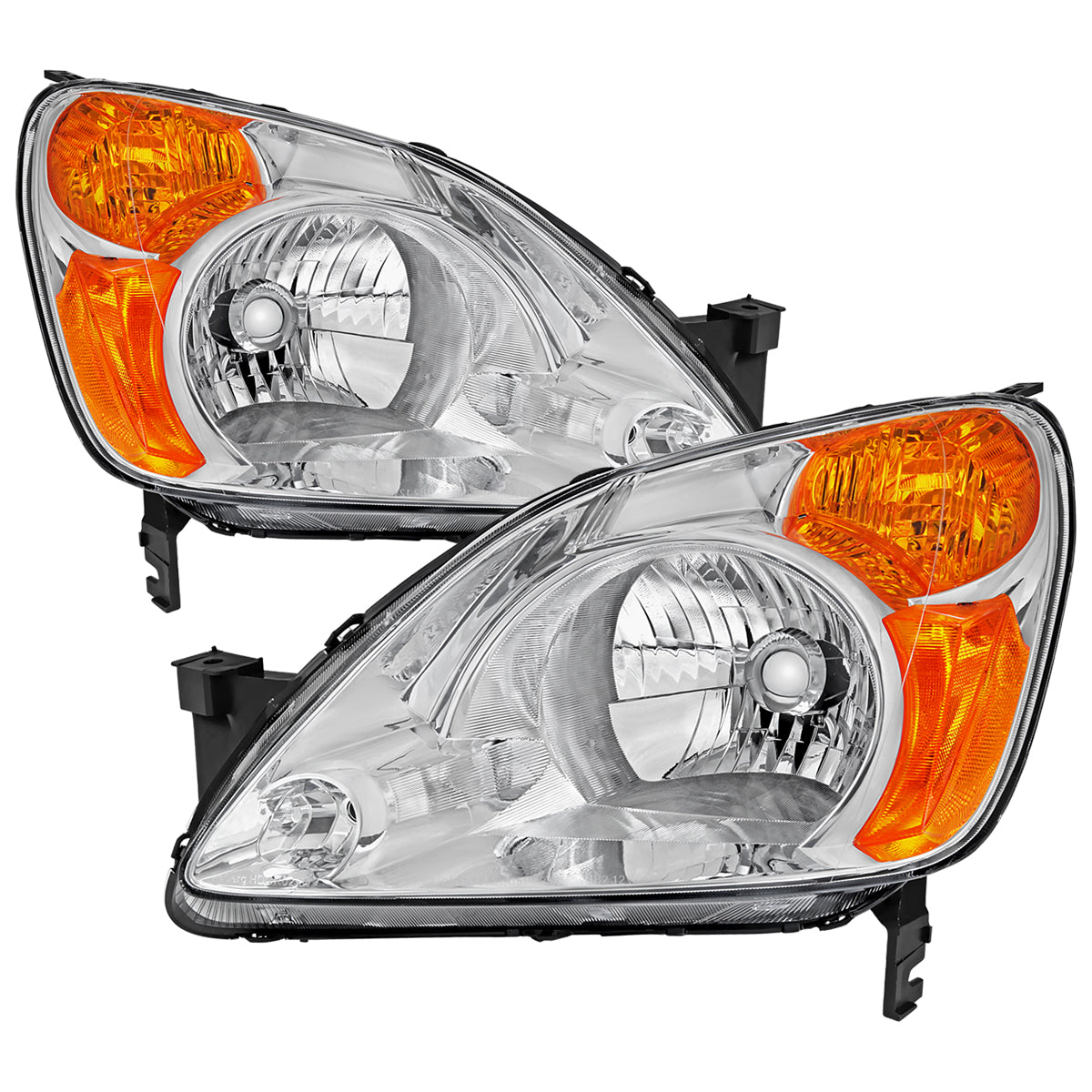 Projector Headlights For Honda S2000 AP2 2004-2009 – Black Housing Amber Corner