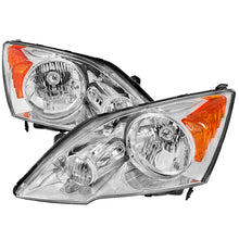 Load image into Gallery viewer, Spec-D Headlights Honda CRV (07-11) OEM Replacement w/ Amber Corners - Chrome Housing Alternate Image
