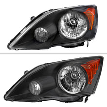 Load image into Gallery viewer, Spec-D Headlights Honda CRV (07-11) OEM Replacement w/ Amber Corners - Black Housing Alternate Image