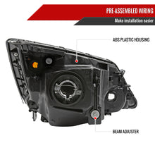 Load image into Gallery viewer, Spec-D Headlights Honda CRV (07-11) OEM Replacement w/ Amber Corners - Black Housing Alternate Image