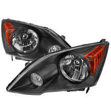 Load image into Gallery viewer, Spec-D Headlights Honda CRV (07-11) OEM Replacement w/ Amber Corners - Black Housing Alternate Image