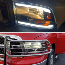 Load image into Gallery viewer, Spec-D Crystal Headlights RAM 1500 (09-18) RAM Classic (19-21) RAM 2500 3500 (10-18) RAM Factory-Style / LED Upgrade Headlights w/ Multiple Variations Alternate Image