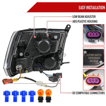 Load image into Gallery viewer, Spec-D Crystal Headlights RAM 1500 (09-18) RAM Classic (19-21) RAM 2500 3500 (10-18) RAM Factory-Style / LED Upgrade Headlights w/ Multiple Variations Alternate Image