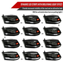 Load image into Gallery viewer, Spec-D Crystal Headlights RAM 1500 (09-18) RAM Classic (19-21) RAM 2500 3500 (10-18) RAM Factory-Style / LED Upgrade Headlights w/ Multiple Variations Alternate Image