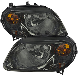 Spec-D Headlights Chevy HHR (06-11) Black OEM Replacement w/ Amber Corners