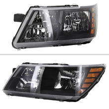 Load image into Gallery viewer, Spec-D Replacement Headlights Dodge Journey (2009-2020) Smoked / Chrome Housing OEM Style Alternate Image