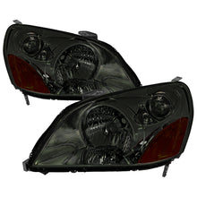 Load image into Gallery viewer, Spec-D Headlights Honda Pilot (2003-2005) Smoked / Chrome / Black OEM Replacement w/ Amber Alternate Image