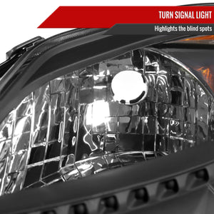 Spec-D OEM Replacement Headlights Toyota Prius (06-09) Matte Black or Chrome