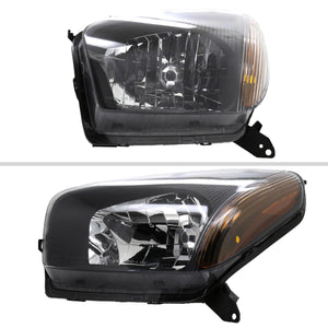 Spec-D OEM Replacement Headlights Toyota RAV4 (01-03) Non Sport - Black / Smoked / Clear