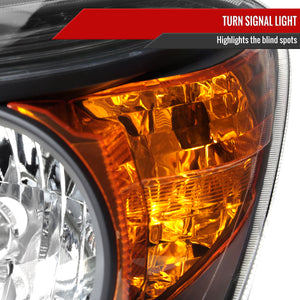 Spec-D OEM Replacement Headlights Toyota RAV4 (06-08) Base or Limited - Black / Smoked / Clear