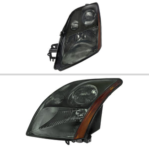 Spec-D OEM Replacement Headlights Nissan Sentra 2.0 (07-09) Black w/ Clear or Smoked Lens