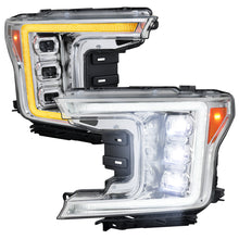 Load image into Gallery viewer, Spec-D Projector LED Headlights for Ford F150 (2018-2020) Sequential Switchback Turn Signals - Clear or Smoked Lens Alternate Image