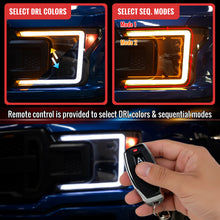 Load image into Gallery viewer, Spec-D Projector LED Headlights for Ford F150 (2018-2020) Sequential Switchback Turn Signals - Clear or Smoked Lens Alternate Image