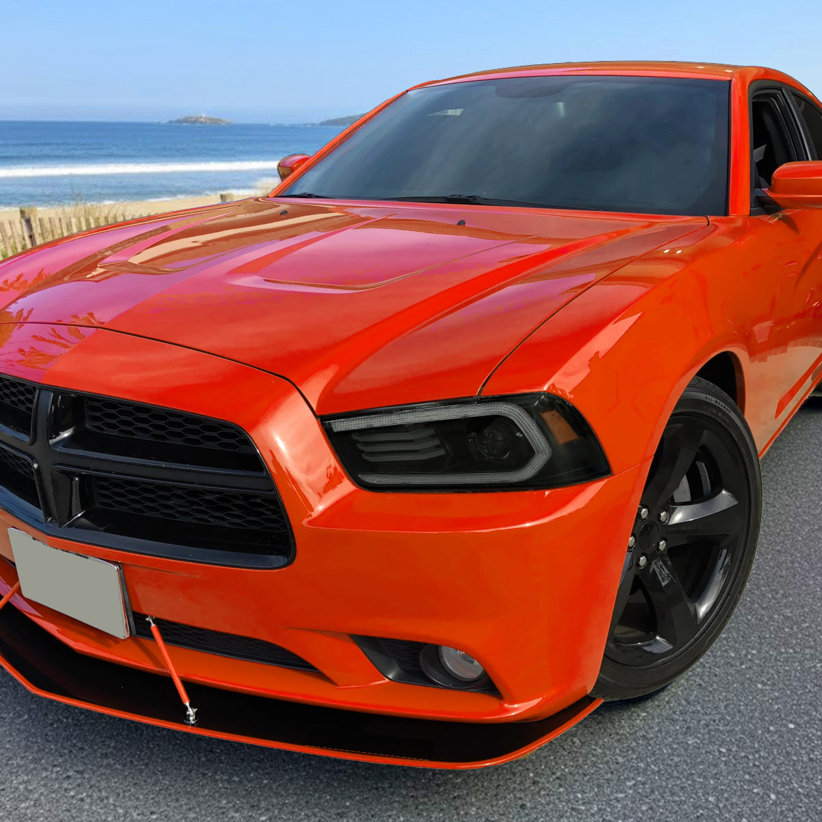 G-PLUS Smoked Fog Lights With Bulbs - Front Bumper Set For 2006-2010 Dodge Charger & Challenger - Halogen, DOT/SAFE G-PLUS Smoked Fog Lights With Bulbs - Front Bumper Set For 2006-2010 Dodge Charger & Challenger - Halogen, DOT/SAFE