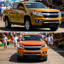 Load image into Gallery viewer, Spec-D Projector Headlights Chevy Colorado (2015-2022) Sequential Or Non-Sequential LED Bar - Black Or Chrome - Non Sequential Style / Black / Clear Lens Alternate Image