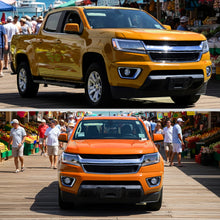 Load image into Gallery viewer, Spec-D Projector Headlights Chevy Colorado (2015-2022) Sequential Or Non-Sequential LED Bar - Black Or Chrome - Non Sequential Style / Black / Clear Lens Alternate Image