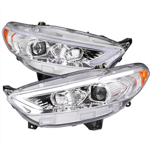 Spec-D Projector Headlights Ford Fusion (2013-2016) LED Sequential Switchback