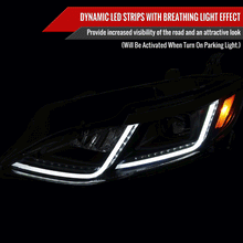 Load image into Gallery viewer, Spec-D Projector Headlights Chevy Malibu (2019-2024) Switchback w/ Sequential LED Turn Signals Alternate Image