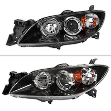 Load image into Gallery viewer, Spec-D Projector Headlights Mazda 3 Sedan (2004-2009) Black or Chrome Replacements Alternate Image