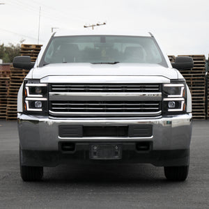 Spec-D Projector Headlights Chevy Silverado 2500HD / 3500HD (15-19) Switchback Sequential LED