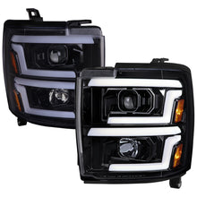 Load image into Gallery viewer, Spec-D Projector Headlights Chevy Silverado 2500HD / 3500HD (15-19) Switchback Sequential LED Alternate Image