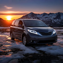 Load image into Gallery viewer, Spec-D Projector Headlights for Toyota Sienna (2011-2020) Sequential Turn Signal LED Bar - Black or Chrome Alternate Image