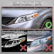 Load image into Gallery viewer, Spec-D Projector Headlights for Toyota Sienna (2011-2020) Sequential Turn Signal LED Bar - Black or Chrome Alternate Image