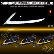 Load image into Gallery viewer, Spec-D Projector Headlights for Toyota Sienna (2011-2020) Sequential Turn Signal LED Bar - Black or Chrome Alternate Image