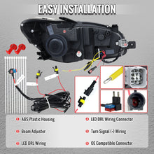 Load image into Gallery viewer, Spec-D Projector Headlights Subaru WRX &amp; WRX STi (2015-2021) Black w/ Sequential Switchback LED DRL Alternate Image