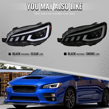 Load image into Gallery viewer, Spec-D Projector Headlights Subaru WRX &amp; WRX STi (2015-2021) Black w/ Sequential Switchback LED DRL Alternate Image