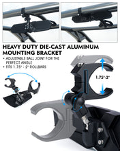 Load image into Gallery viewer, Xprite UTV Rear View Center Mirror [Fits 1.75" to 2" Rollbar] Convex 13" or 17" Wide Valiant Series Alternate Image