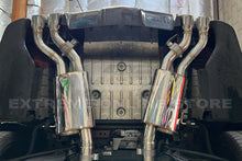 Load image into Gallery viewer, EOS Exhaust for Cadillac CTS-V V3 6.2L (16-19) Valved Axle-Back w/ Quad 3.5" Tips Alternate Image