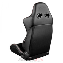 Load image into Gallery viewer, BRAUM ADVAN Sport Seats (Reclinable) Black Leatherette or Black Cloth - Black Leatherette - Red Stitching Alternate Image