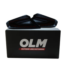 Load image into Gallery viewer, OLM LED Tail Lights for Subaru WRX (2022-2025) Phantom Spec - Smoke Lens Red Optic OLME.47005.1-SR Alternate Image