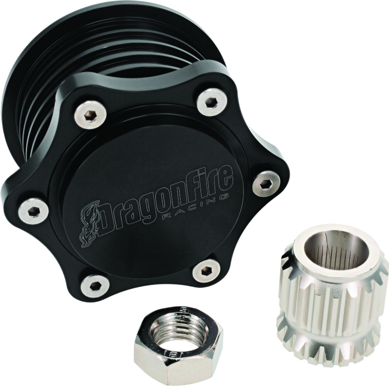 DragonFire Racing 6 Bolt Quick Release Adapter Hub w/ or w/o Spline Ad ...