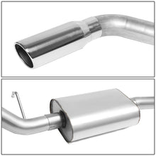 Load image into Gallery viewer, DNA Exhaust for Chevy Silverado &amp; GMC Sierra 1500 (1999-2007) 2500 (1999-2000) Catback with 4" Round Diagonal Cut Rolled Tip - Default Title Alternate Image