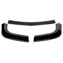 Load image into Gallery viewer, DNA Front Bumper Lip for Dodge Challenger SXT (2015-2022) 3-Piece with Gloss Black Finish 2-PU-560-PBK Alternate Image