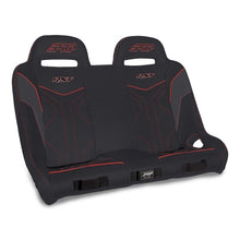 Load image into Gallery viewer, PRP RST Rear Suspension Bench Polaris RZR XP4 (14-22) [Fixed Back] Multiple Color Options - Black &amp; Red Alternate Image