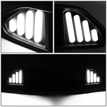 Load image into Gallery viewer, DNA Bumper Grille for Ford Mustang S550 (2015-2020) Front Lower with LED DRL - Honeycomb Mesh or Vertical Fence Style Alternate Image