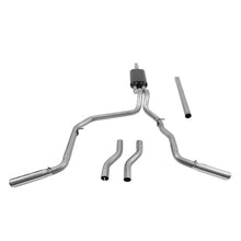 Load image into Gallery viewer, Flowmaster Exhaust for Ford F150 4.9L 5.0L 5.8L V8 (1987-1996) American Thunder - Dual Exit 2.5" Catback Stainless or Aluminized Steel Alternate Image