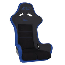 Load image into Gallery viewer, PRP Delta Composite Bucket Racing Seat [Fixed Back] Multiple Color Options - Black &amp; Blue Alternate Image