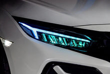 Load image into Gallery viewer, OLM LED Headlights for Honda Civic FC / FE / Si FC1 (2016-2021) Gamma Series with Sequential Turn Signal &amp; DRL - RGB OLME.19006.1 Alternate Image