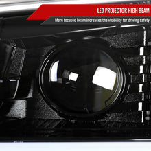 Load image into Gallery viewer, Spec-D Projector Headlights Chevy Silverado (03-07) Avalanche (02-06) DRL Headlights w/ Bumper Lights - Black - Default Title Alternate Image
