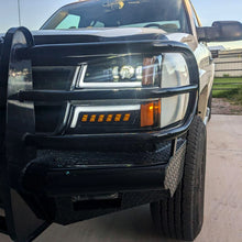 Load image into Gallery viewer, Spec-D Projector Headlights Chevy Silverado (03-07) Avalanche (02-06) DRL Headlights w/ Bumper Lights - Black - Default Title Alternate Image