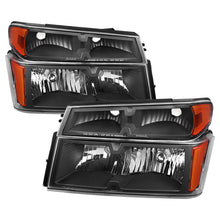 Load image into Gallery viewer, Spec-D OEM Replacement Headlights Chevy Colorado / GMC Canyon (04-12) Black or Chrome Alternate Image