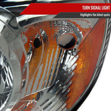 Load image into Gallery viewer, Spec-D OEM Replacement Headlights Toyota Corolla (03-08) Matte Black or Chrome Housing w/ Clear or Smoke Lens - Matte Black (Clear Lens) w/ Amber Protector Alternate Image