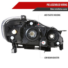 Load image into Gallery viewer, Spec-D OEM Replacement Headlights Toyota Corolla (03-08) Matte Black or Chrome Housing w/ Clear or Smoke Lens - Matte Black (Clear Lens) w/ Amber Protector Alternate Image